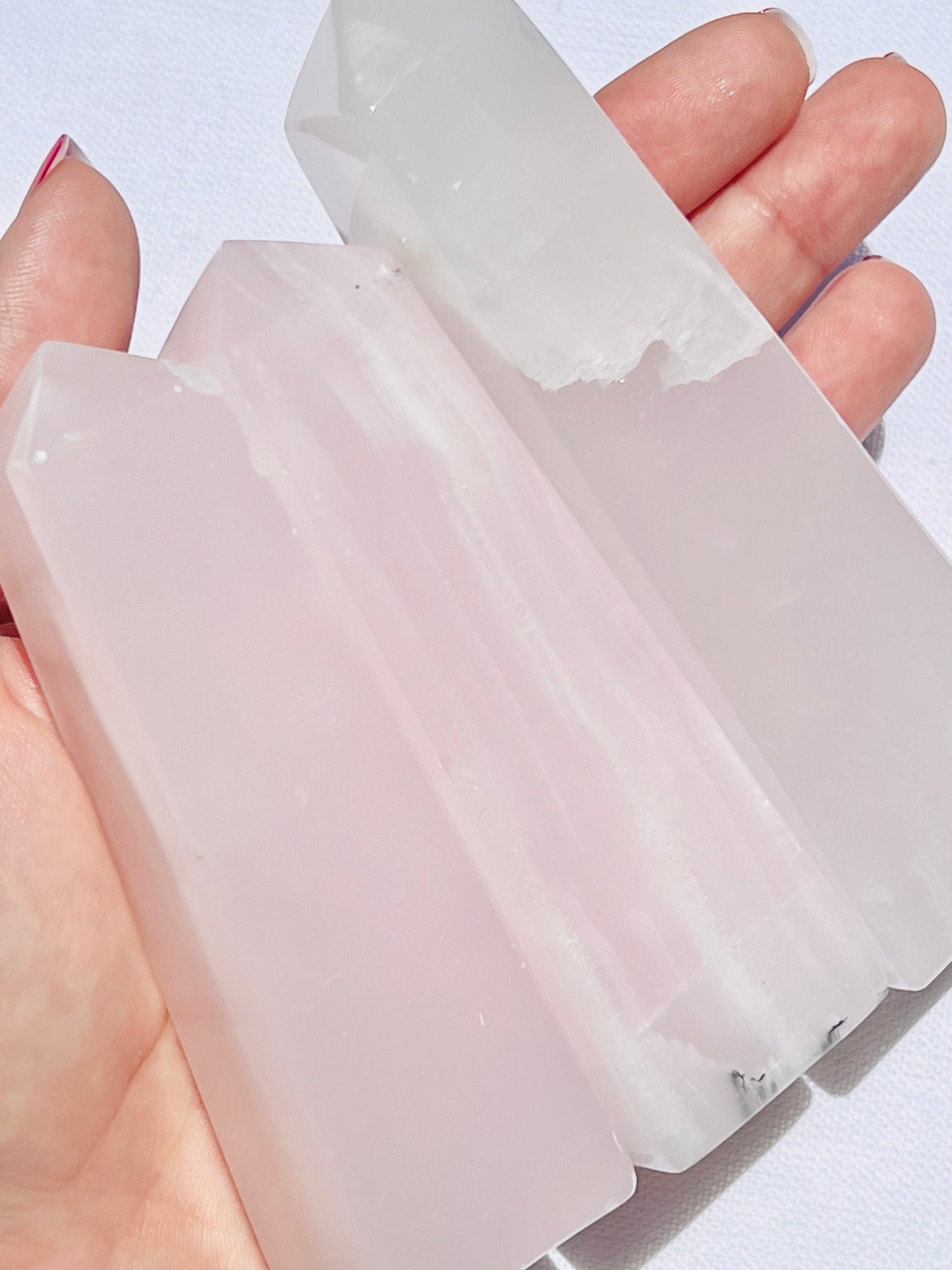 Pink Calcite Tower