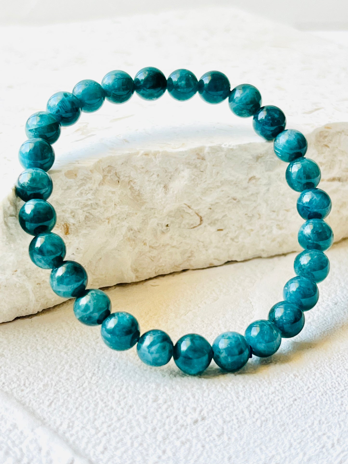 Blue Apatite bracelet