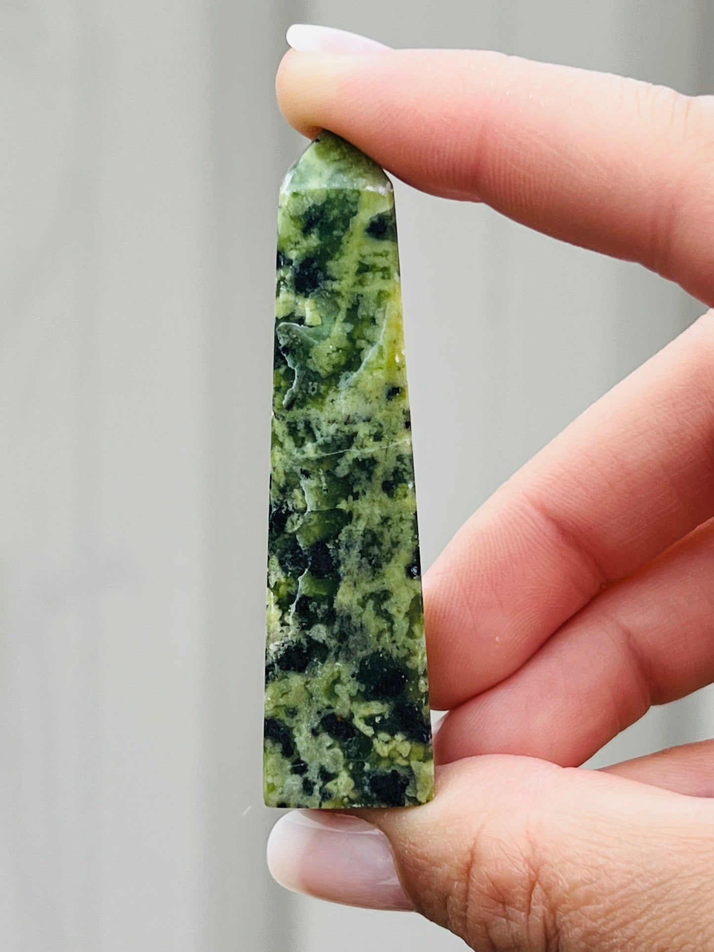 Jungle Jade Tower - Zoee Crystals