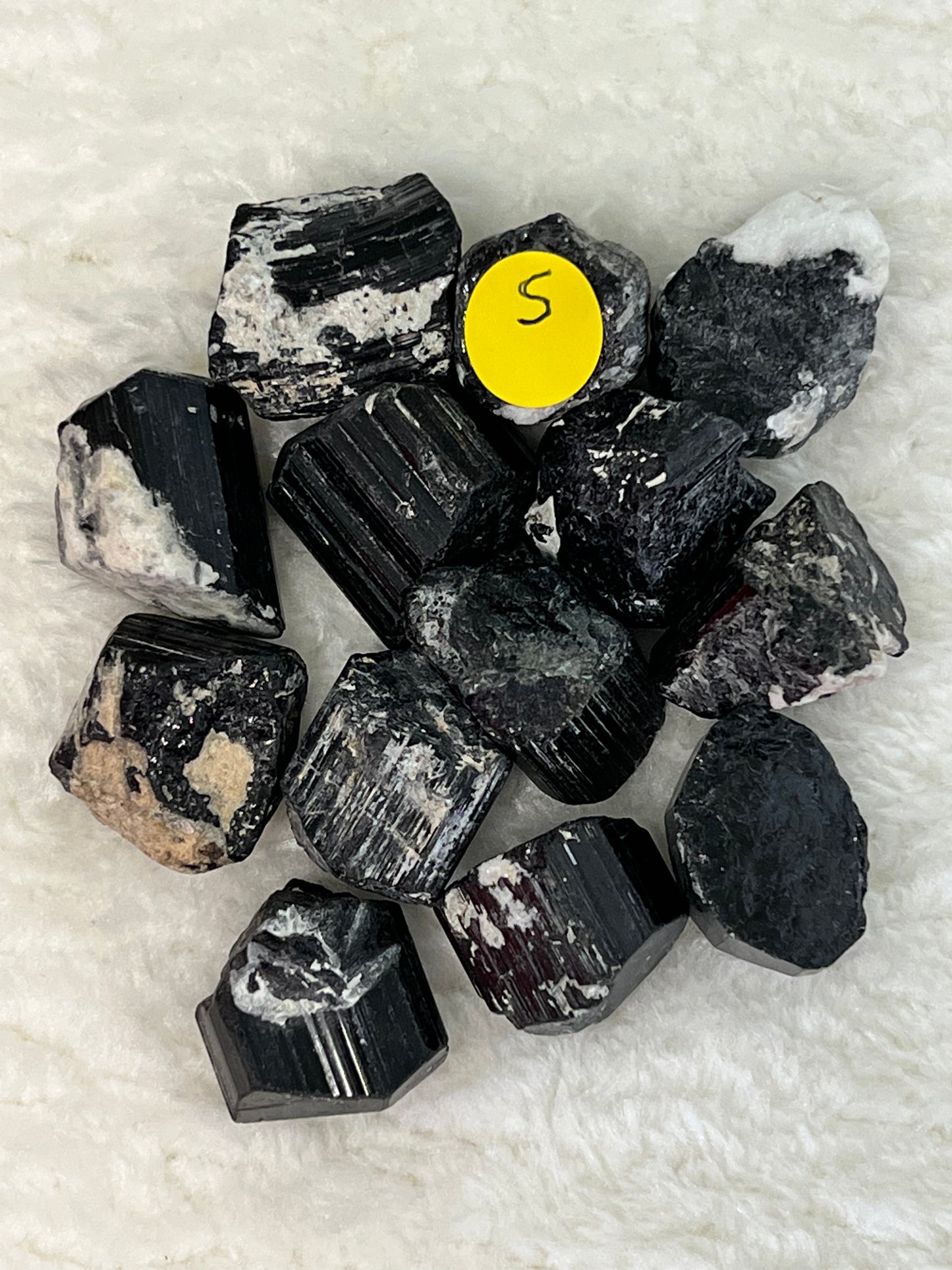 Black Tourmaline Mini Raw - Zoee Crystals