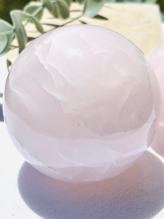 Pink Calcite Sphere