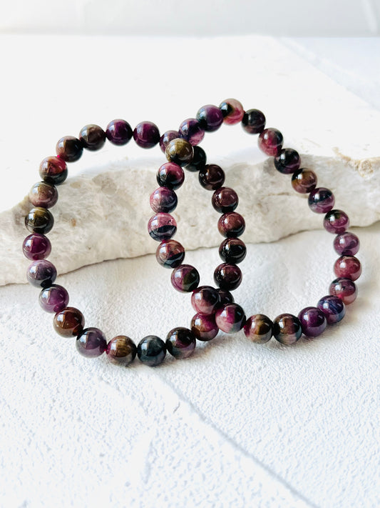 Watermelon Tourmaline bracelet