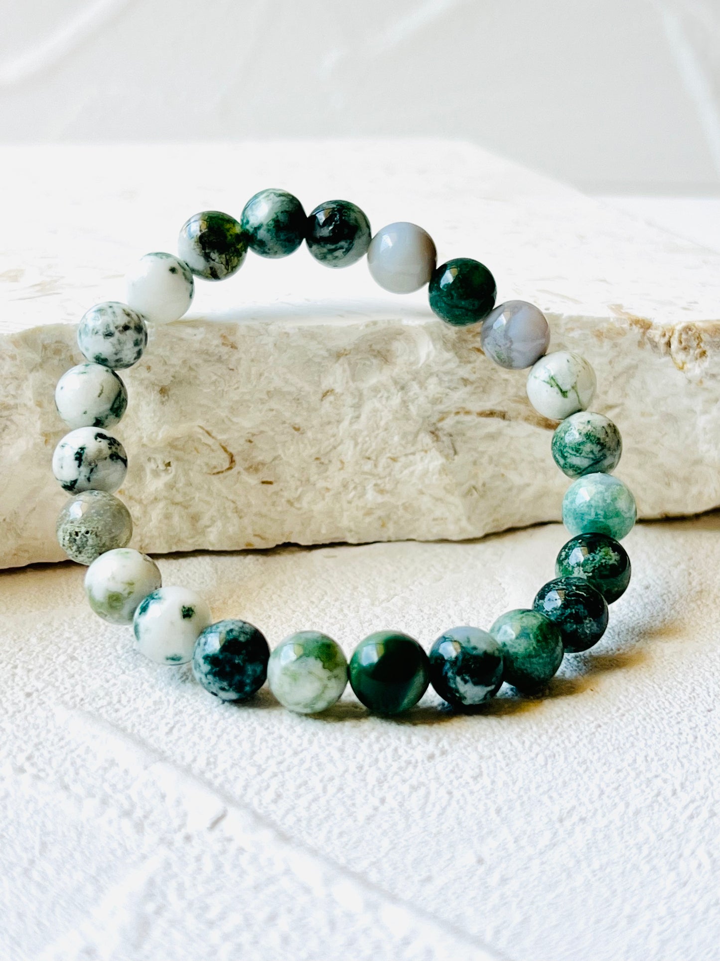 Moss Agate bracelet