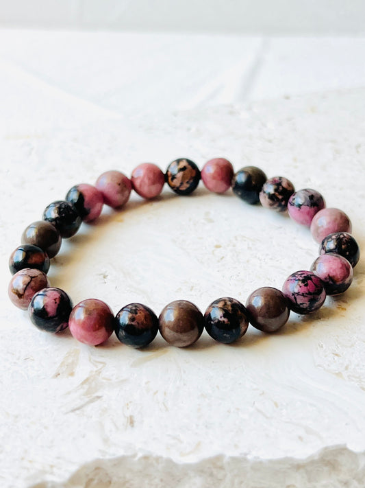 Rhodonite bracelet
