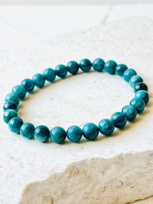 Blue Apatite bracelet