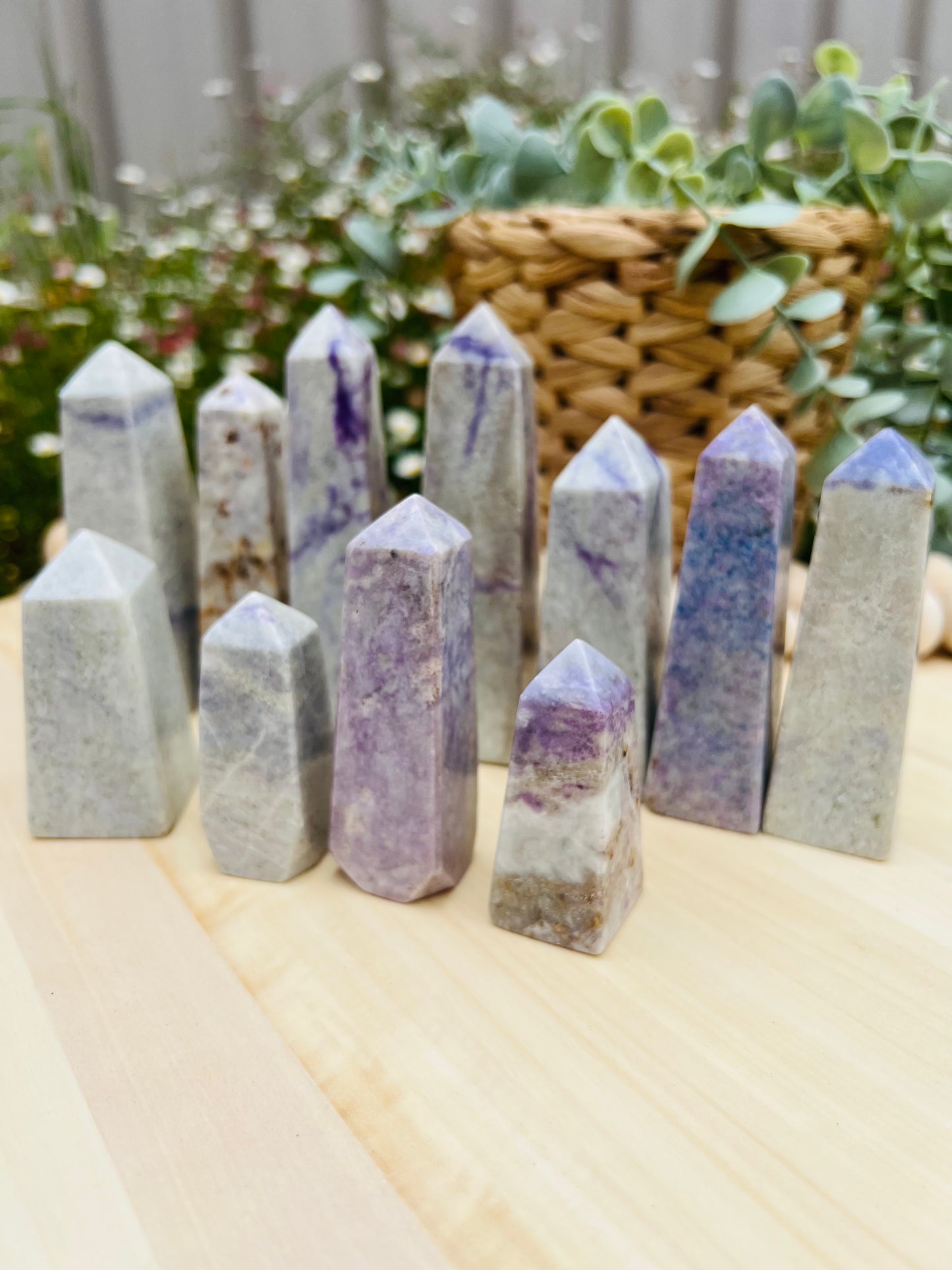 Hackmanite Tower - Zoee Crystals