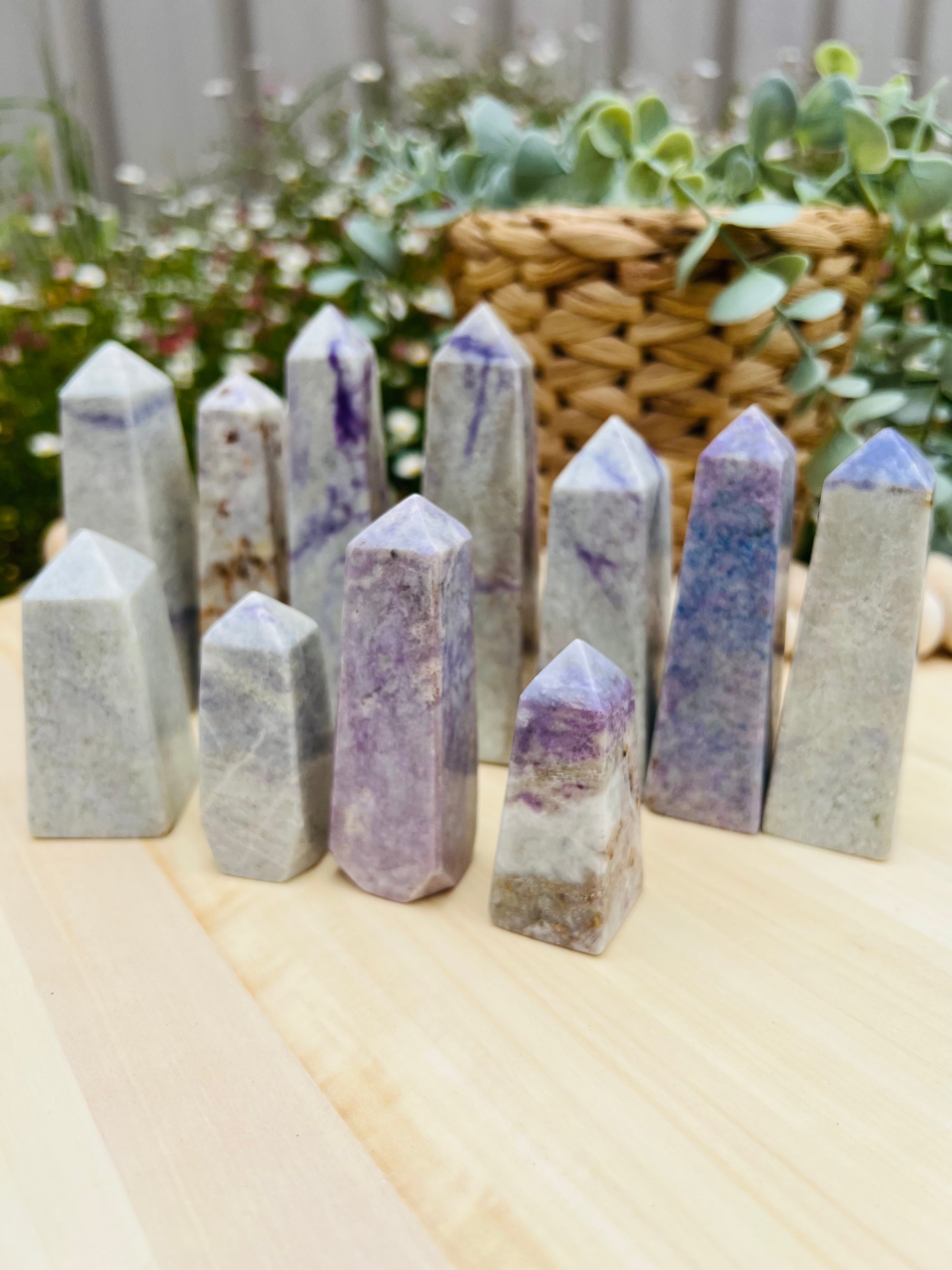 Hackmanite Tower - Zoee Crystals