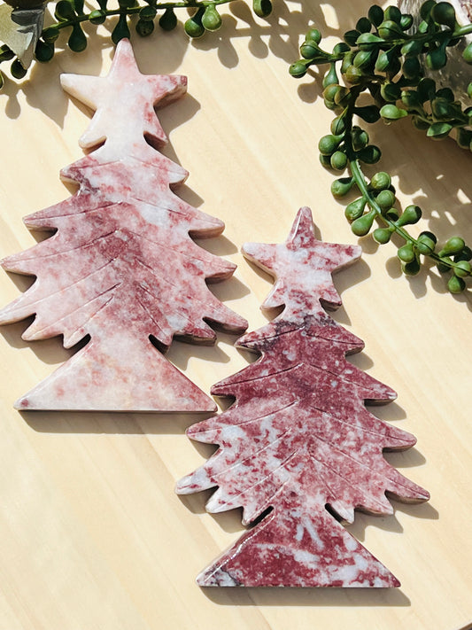 Strawberry Jasper Tree - Zoee Crystals