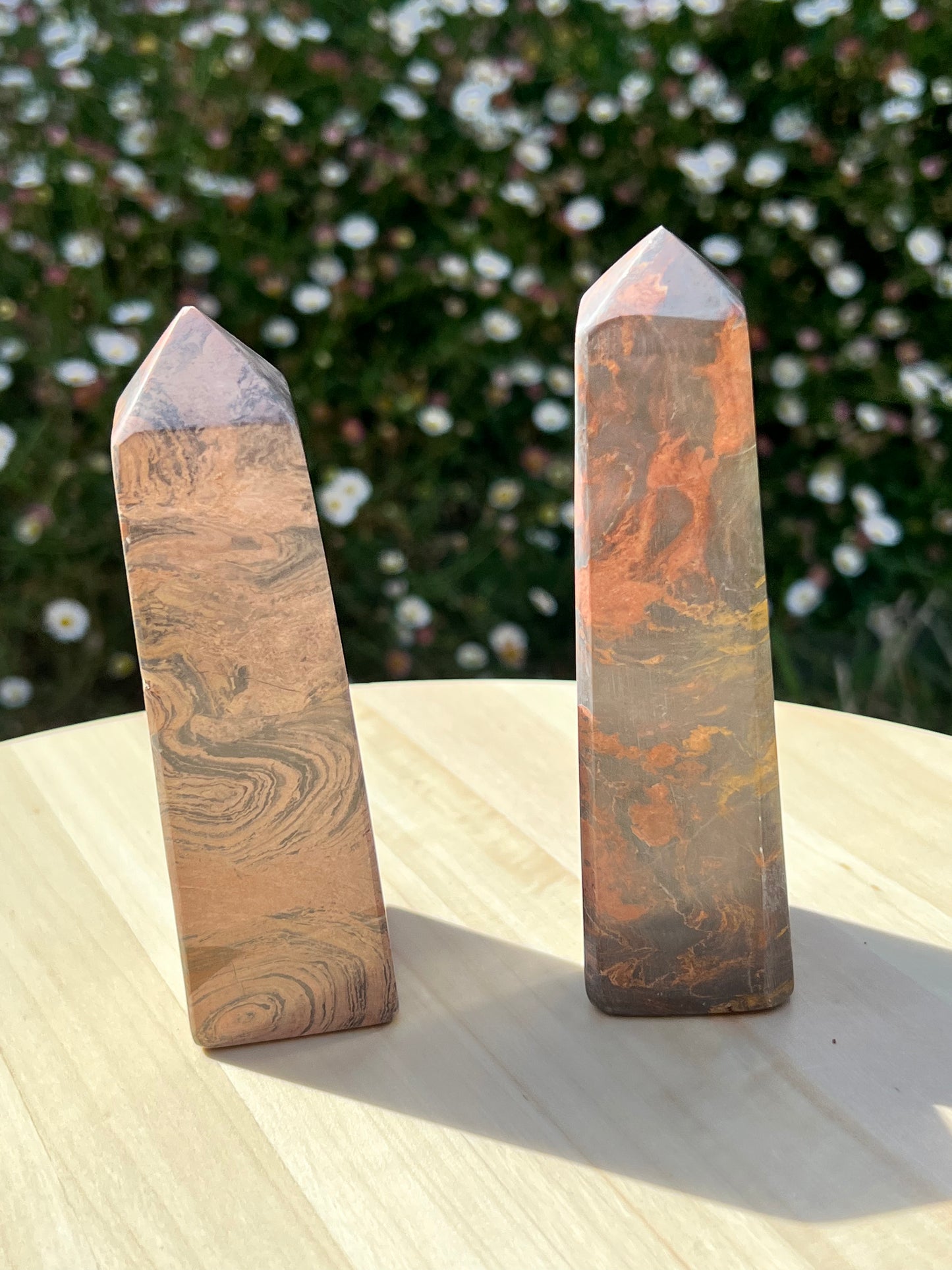 Desert Jasper Tower - Zoee Crystals