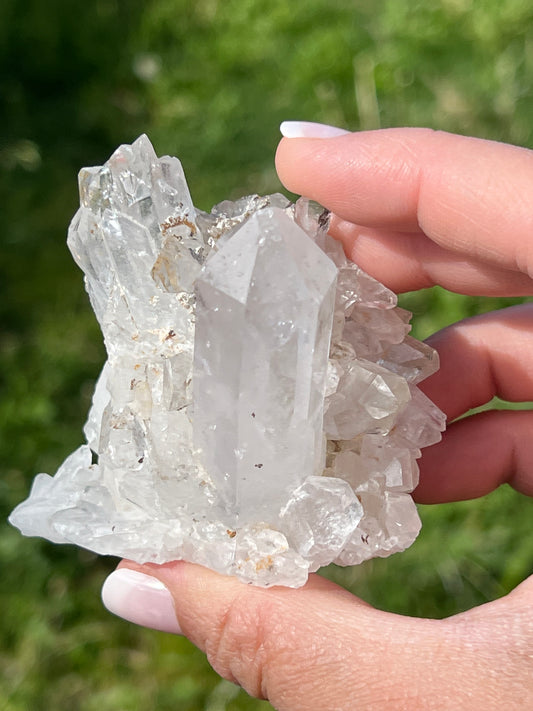 Clear Quartz Cluster - Zoee Crystals