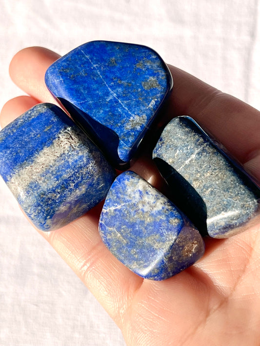 Lapis Lazuli Tumble - Zoee Crystals