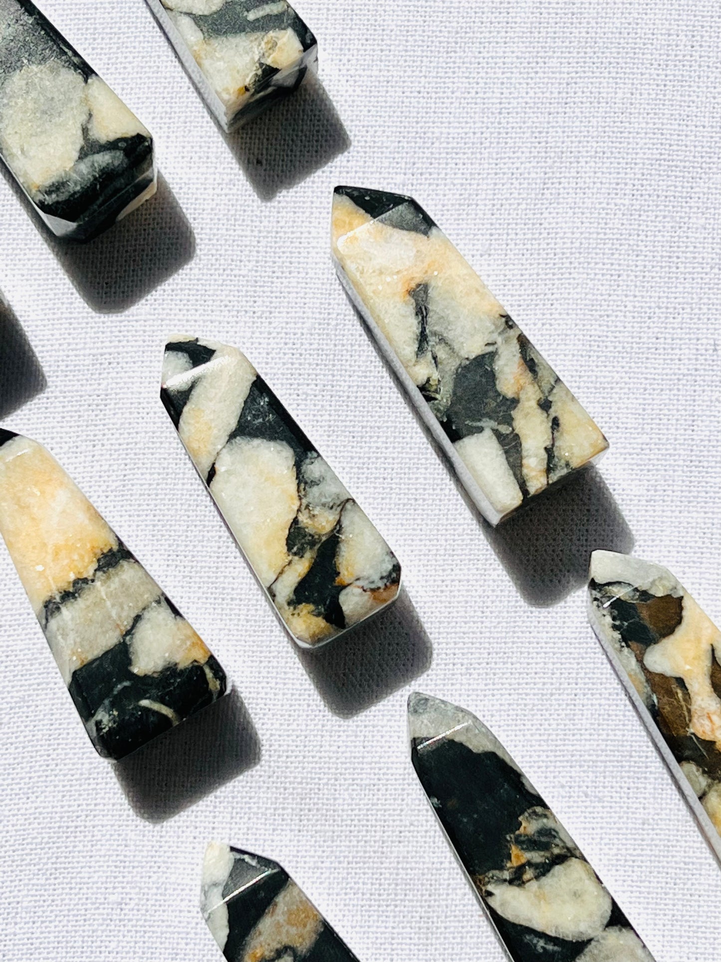 Shell Jasper Mini Tower - Zoee Crystals